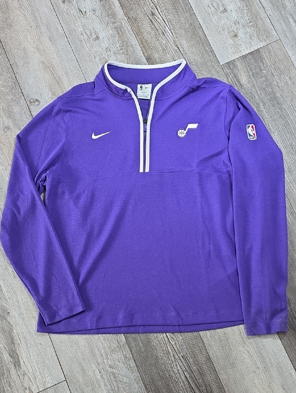 Nike Men's Utah Jazz 2023/24 City Edition Authentic Coaches Half-Zip Top Sz XL